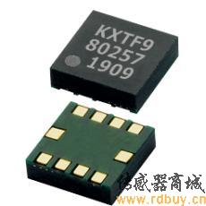 KXTF9 Kionix 3轴加速度计、2g/4g/8g多量程,I2C数字输出,3x3x0.9mm LGA 封装